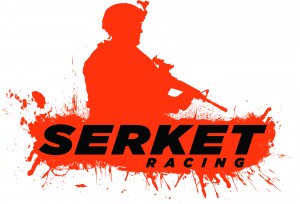 SERKET Racing Logo - Full Splatter